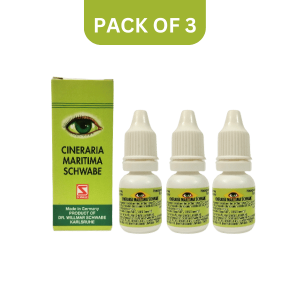 Dr Willmar Schwabe India Cineraria Maritima Schwabe – Eye Drops - [PACK OF 3]