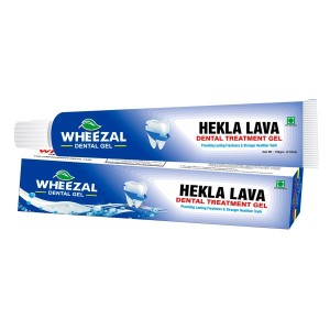 Wheezal Hekla Lava Dental Treatment Gel (100gm pakc of 2)