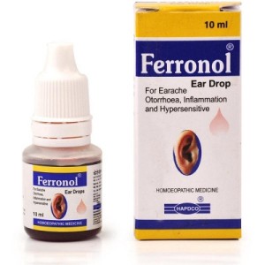 Hapdco Ferronol Ear Drops (10ml each) [pack of 4]